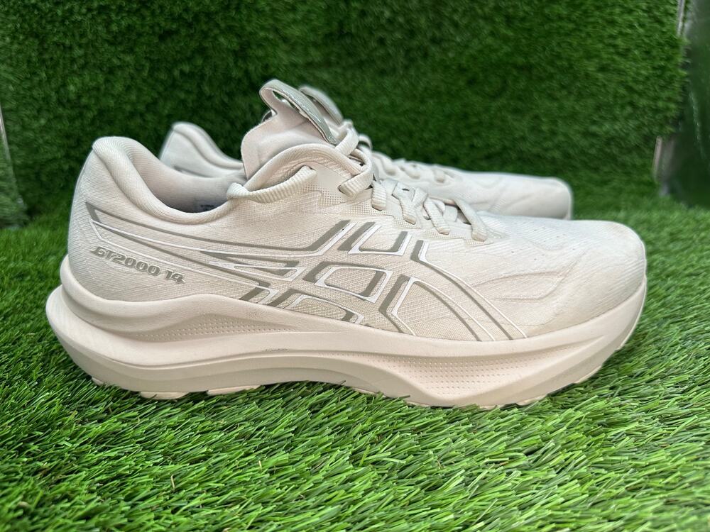 Asics GT-2000 14 1012B843 Athletic Sneaker Women 9.5 White Woven Training Sports